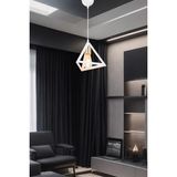 Ag Light Design Beyaz Sarkıt Avize Koridor Salon Yatak Odası Mutfak Lamba - 1 - Beyaz - Altın