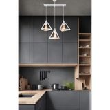 Ag Light Design Beyaz Sarkıt Avize Koridor Salon Yatak Odası Mutfak Lamba - 3 - Beyaz - Beyaz