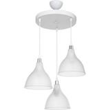 Ag Light Design Beyaz Sarkıt Avize Salon Mutfak Koridor Yatak Odası Lamba 3'lü - Şeffaf