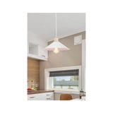 Ag Light Design Beyaz Sarkıt Avize Salon Mutfak Koridor Yatak Odası Lamba - Eskitme - Beyaz - 1