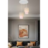 Ag Light Design Beyaz Sarkıt Avize Salon Yatak Odası Mutfak Modern Şık Lamba - 2