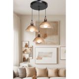 AG LightDesign Bal Rengi Sarkıt Avize Yatak Odası Salon Mutfak Koridor Lamba