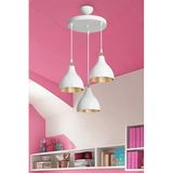 AG LightDesign Beyaz Sarkıt Avize Salon Mutfak Koridor Yatak Odası Lamba 18 AGnm110