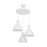 AG LightDesign Beyaz Sarkıt Avize Yatak Odası Salon Mutfak Koridor Lamba 18 AGnm101