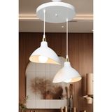Ag Lightdesign Beyaz Sarkıt Avize Yatak Odası Salon Mutfak Koridor Lamba 22 AGNM45 - 00-Beyaz