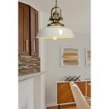 AG LightDesign Beyaz Sarkıt Avize Yatak Odası Salon Mutfak Koridor Şık Lamba Metal