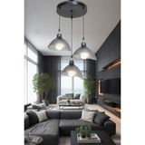 Ag Lightdesign Füme Sarkıt Avize Yatak Odası Salon Mutfak Koridor Lamba 22 AGNM30 - Çok Renkli