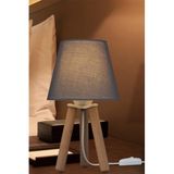 AG LightDesign Gri Abajur Yatak Odası Salon Koridor Masa Lambası AGnm2