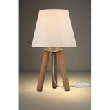 AG LightDesign Krem Abajur Yatak Odası Salon Koridor Masa Lambası AGnm5