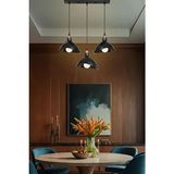 Ag LightDesign Siyah Plastik Sarkıt Avize Modern Tasarım 3lü Sıralı Mutfak Salon Cafe Bar Yatak Odası Koridor - 1