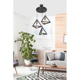 AG LightDesign Siyah Sarkıt Avize Yatak Odası Salon Mutfak Koridor Lamba 25 AGnm67