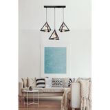 AG LightDesign Siyah Sarkıt Avize Yatak Odası Salon Mutfak Koridor Lamba 25 AGnm70