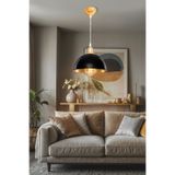 AG LightDesign Siyah Sarkıt Avize Yatak Odası Salon Mutfak Koridor Lamba İçi Gold