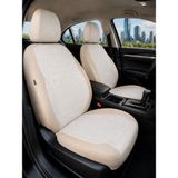 AG Store Fiat Egea Cross Uyumlu Aron Seri Deri Detaylı Oto Koltuk Kılıfı Ön/arka Set Bej