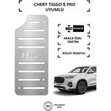 A&G Tuning Chery Tiggo 8 Ayak Dinlendirme Pedalı Krom Ayak Dayama Pedalı - Renkli