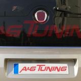 A&G Tuning Fiat Doblo Krom Bagaj Camı Alt Çıta Formlu 2010-2014 Paslanmaz Çelik