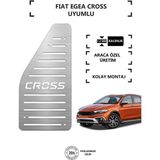 A&G Tuning Fiat Egea Cross Krom Ayak Dayama Dinlendirme Pedalı - Renkli
