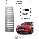A&G Tuning Ford Puma Ayak Dinlendirme Pedalı Krom Ayak Dayama Pedalı - Renkli