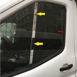 A&G Tuning Ford Transit Krom Kelebek Cam Direği 2014 Sonrası 2 Parça P.Çelik