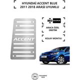 A&G Tuning Hyundai Accent Blue Ayak Dinlendirme Pedalı Krom Ayak Dayama Pedalı - Renkli