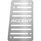 A&G Tuning Hyundai Accent Blue Ayak Dinlendirme Pedalı Krom Ayak Dayama Pedalı