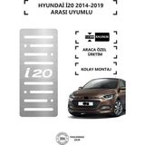 A&G Tuning Hyundaı I20 2014-19 Ayak Dinlendirme Pedalı Krom Ayak Dayama Pedalı - Renkli