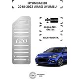 A&G Tuning Hyundai I20 2018-2022 Arası Ayak Dinlendirme Pedalı Krom Ayak Dayama Pedalı - Renkli