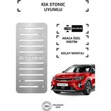 A&G Tuning Kia Stonic Ayak Dinlendirme Pedalı Krom Ayak Dayama Pedalı - Renkli