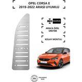 A&G Tuning Opel Corsa E 2019-2022 Arası Ayak Dinlendirme Pedalı Krom Ayak Dayama Pedalı - Renkli