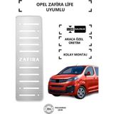 A&G Tuning Opel Zafira Lıfe 2020 Uzerı Ayak Dinlendirme Pedalı Krom Ayak Dayama Pedalı - Renkli