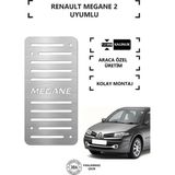 A&G Tuning Renault Megane 2 Ayak Dinlendirme Pedalı Krom Ayak Dayama Pedalı - Renkli