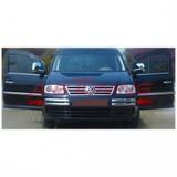 A&G Tuning VW Caddy Krom Ön Tampon Kaşı 4 Prç 2003-2010 Paslanmaz Çelik