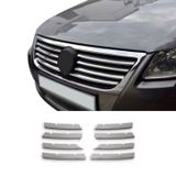 A&G Tuning VW Passat 3C Krom Ön Panjur 2005-2010 8 Parça Paslanmaz Çelik