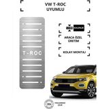 A&G Tuning Vw T-Roc Ayak Dinlendirme Pedalı Krom Ayak Dayama Pedalı - Renkli