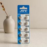 Ag10 Alkalin Düğme Pil 1.5V 10'Lu Paket