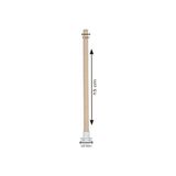 Ağaç Ahşap Kuş Tüneği Kuş Tünek Boy 15 cm Çap 10 mm 1 Adet - 2'si 1 Arada - 0,1 kg