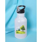 Ağaç Baskılı Matara Suluk 600 ml - Sporcu Suluğu, Büyük Suluk, Spor Matara, Sporcu Sulukları