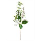Ağaç Beyaz Kokina Yılbaşı Süsü 34 cm 99415