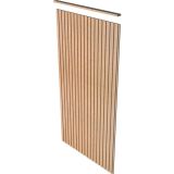 Ağaç Kokusu Beden Seçenekli Sidney Model Dekoratif, Duvar Çıtası Ham Ahşap Duvar Paneli, Boyanabilir Mdf Panel