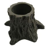 Ağaç Kütüğü Mumluk Silikon Kokulu Taş Ve Beton Kalıbı 9x7x5 Cm 9x7x5 cm