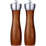 Ağaç Tasarımlı Tuz ve Karabiber Öğütücü Seti, 21 Cm, 2'li Paket - Seçenek 1
