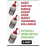 Ağaç Tutkalı Kağıt Karton Çiçek Maket Hobi Wood Tutkalı 100 Grx 3 Adet