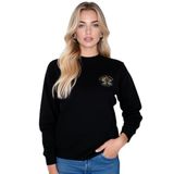 Ağaç Unisex Sweatshirt (50, Siyah, M)