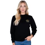 Ağaç Unisex Sweatshirt (50, Siyah, S)
