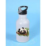 Ağaçtaki Panda Matara Suluk 600 ml - Çocuk Suluk Matara, Çocuk Su Matarası