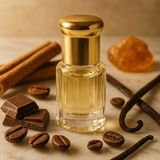 AGAH Khamrah Qahwa - 6 ml Alkolsüz Esans (Unisex) - Kahve-Tarçın-Vanilya-Çikolata-Karamel Notaları