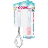 Again Silikon Yumurta Fırçası & No 1 Small Çırpıcı Seti