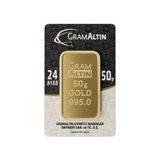 Agakulche 50 Gr 995 24 Ayar İar Külçe Altın