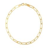 Agakulche Ataç 4 Mm Altın Bileklik