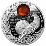 Agakulche Dünya Barışı Gümüş Sikke Coin